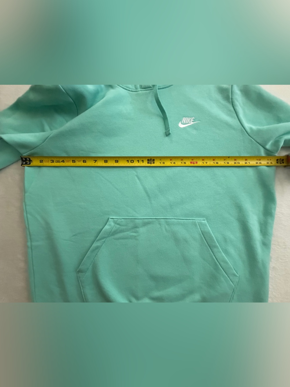 Nike Women's Mint Green Pullover Hoodie, Size L - Picture 9 of 11